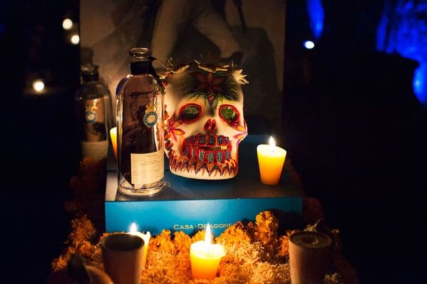 Casa Dragones tequila tasting room in San Miguel de Allende featuring artisan small‑batch sipping tequilas.