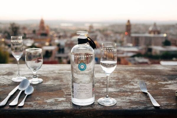 Casa Dragones tequila tasting room in San Miguel de Allende featuring artisan small‑batch sipping tequilas.