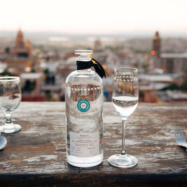 Casa Dragones tequila tasting room in San Miguel de Allende featuring artisan small‑batch sipping tequilas.